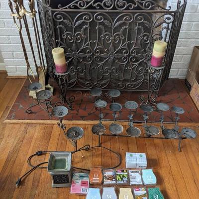 Fireplace Tools And Screen