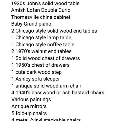 Estate sale photo