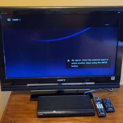 32" Sony TV & DVD Player (1127) 
