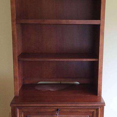 Hooker File Cabinet w/ Storage (1127)