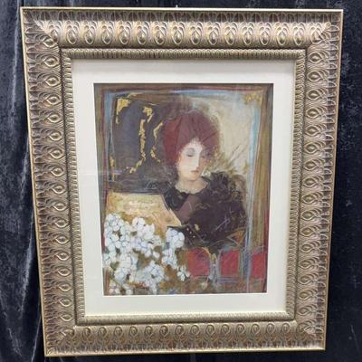 Janet Treby "Florentine II" Serigraph (1122)