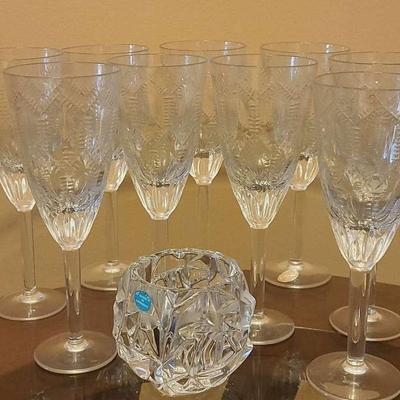 Cut Stemware from Russia + (1127) 