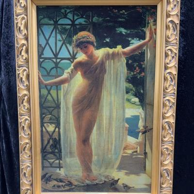 “Lesbia” by John R. Weguiln Print (1122)