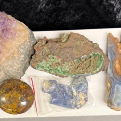 Assorted Mineral and Crystal Specimen Collection
