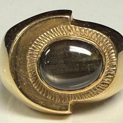 Vintage Cats Eye 585 14k Ring
