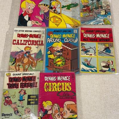 2 Richie Rich Comics, 6 Dennis The Menace Comics