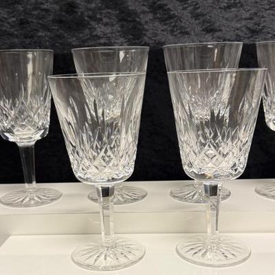 Set Of 6 Waterford Crystal | Lismore Water Goblet
