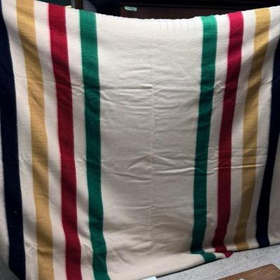 Multi Colored Hudson’s Bay Point Blanket 