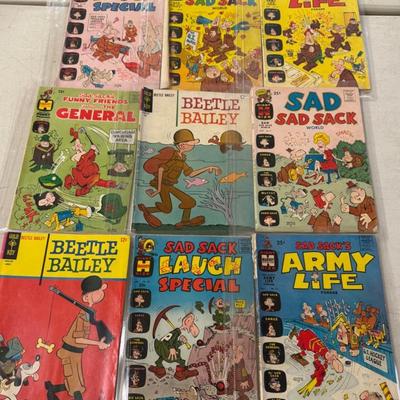 9 Army Comics