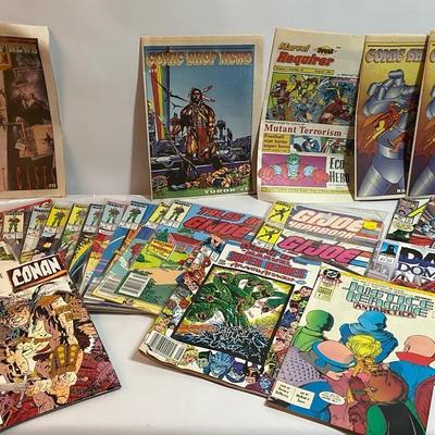 Marvel Comic Books with Tales of GI Joe, Avengers, Conan, and More