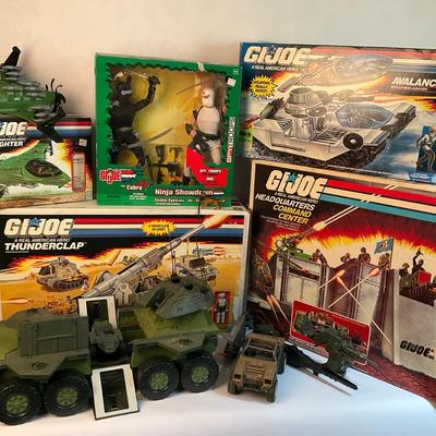 GI Joe Vehicle and Headquarters Toys