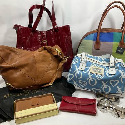 Liz Claiborne Colorful Handbag and Accessories Assortment