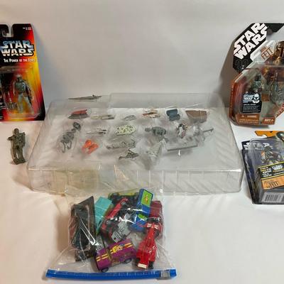 Star Wars Figures, Micro Machines, and Die-Cast Cars Lot