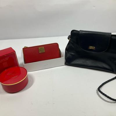Elegant Accessories: Dooney & Bourke Wallet & Carlo de Santi Bag 