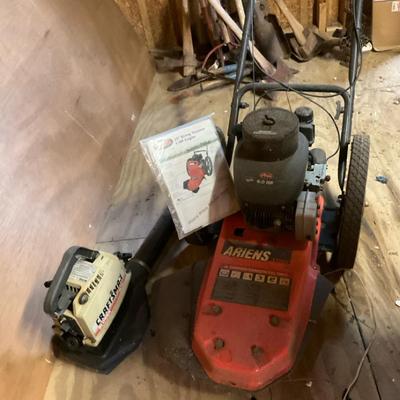 Ariens ST622 22” String Trimmer and Craftsman Leaf Blower