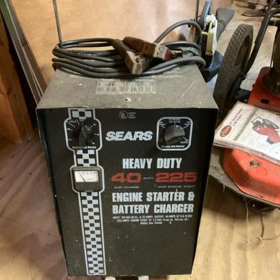 Sears Heavy Duty Battery Charger 