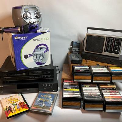 Karaoke Machine, DVD Player And More 