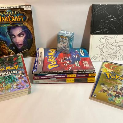 Pokemon & World of Warcraft Strategy Guides and Collectibles