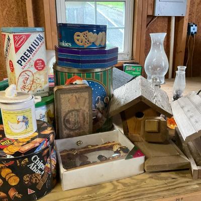 Vintage Cans, Collectibles And More 