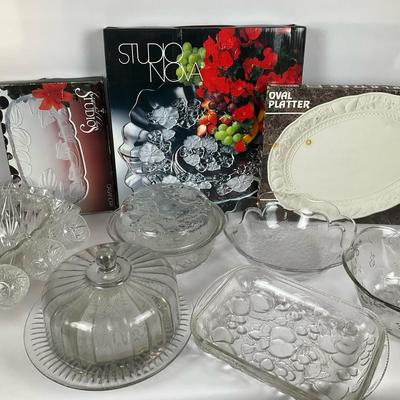 Glass Serving and Punch Bowl and more!