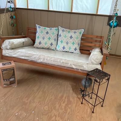 Outdoor Hanging Swing with Accessories