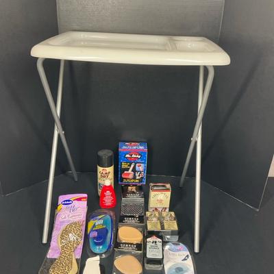 Handy Folding Tray Table and Shoe Care– Dr. Scholl’s, Mr. Sticky, and More!