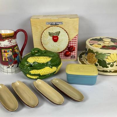 Colorful Ceramic Kitchen Decor 