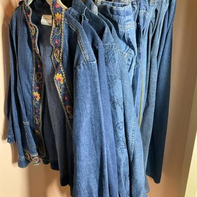 Denim Jackets & Pants Sizes 16-2XL