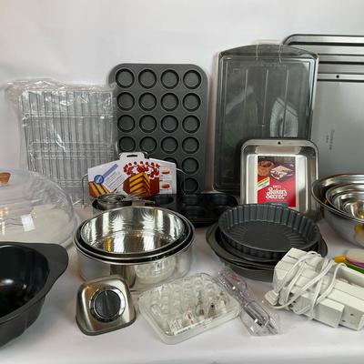 Complete Baking and Prep– Pans, Bowls, and Tools