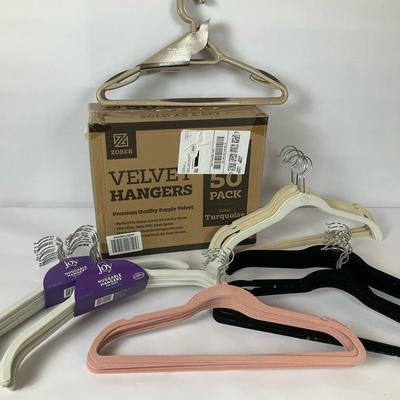 Velvet Hanger Collection – Over 80 Total