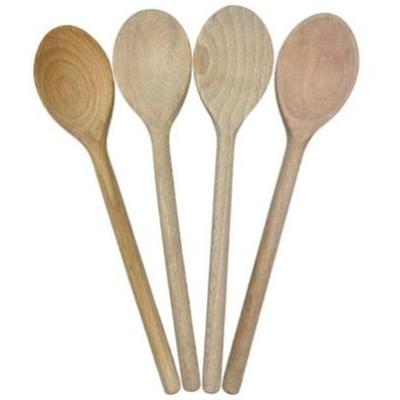 4 New Wooden Spoons
