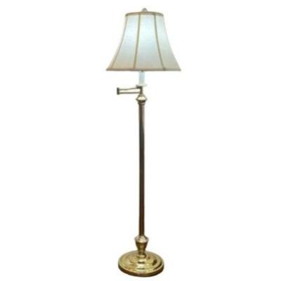 Traditional Swing Arm Floor Lamp