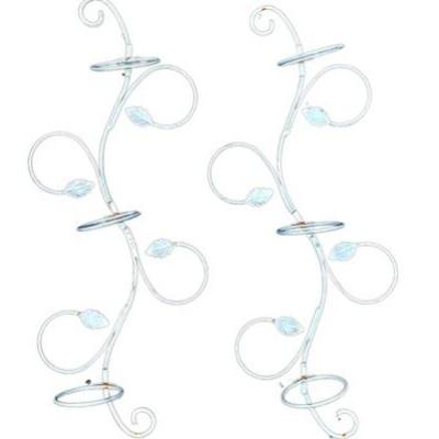 Vintage Wrought Iron Wall Planters