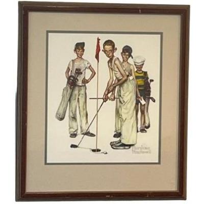 Norman Rockwell Framed Reproduction