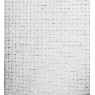 Wool White Rug With Small Checked Pattern