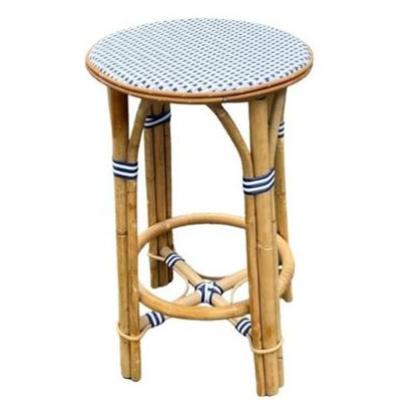 Marglaux Round Rattan Bistro Stool