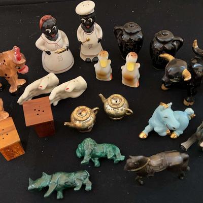 Vintage Salt And Pepper Shakers, Collection Of Horses