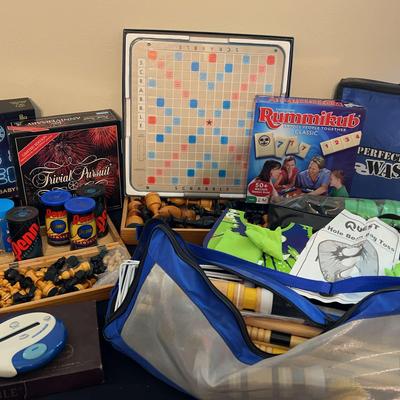 Indoor and Outdoor Game Collection with Boards, Sports Sets, and Accessories
