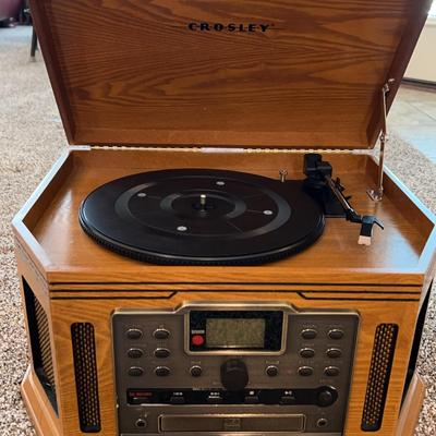 Crosley Songwriter CD Recorder And Turntable 