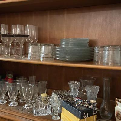 Glass Serveware, Stemware, Vases Bd More