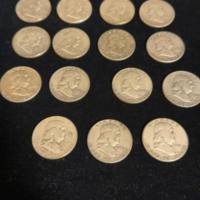 Ben Franklin Half Dollars 