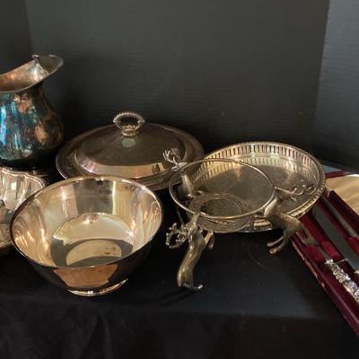 Silver Plate Lot