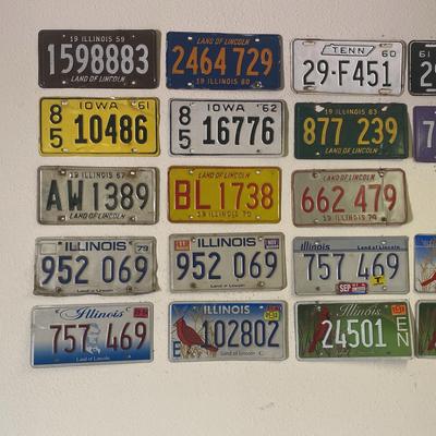 Illinois License Plates