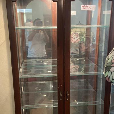 Philip Reinisch Lighted Curio Cabinet #2