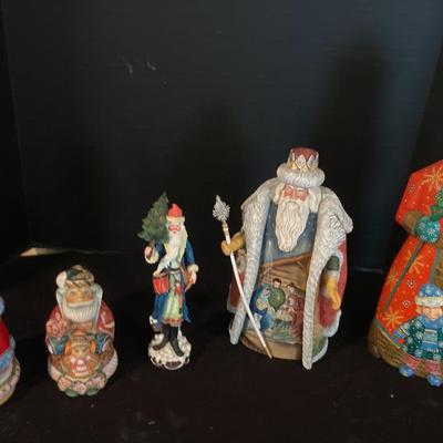 Assorted Santa Decor