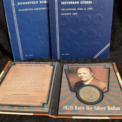 Ike Roosevelt & Jefferson Coins 