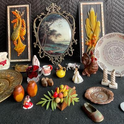 MCM Fruit Art & Other Vintage Collectibles 
