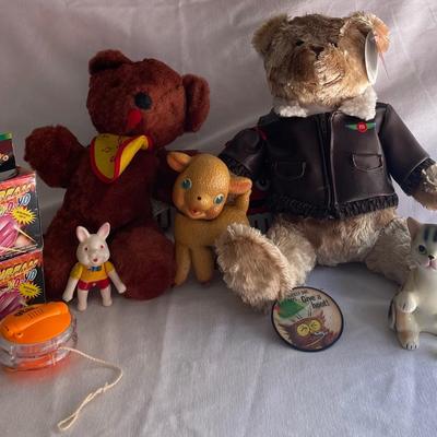 2004 M&M’s Bear, Vintage Porcelain Kitty Cat Figurine & More!