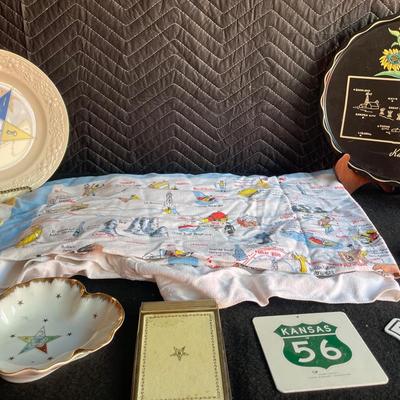 Kansas Vintage Metal Plate & More!