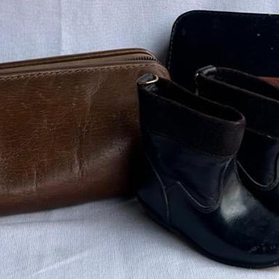 Bom Bin Master Chief Child Boots, Vintage Leather Pouch & Men’s Travel Kits